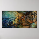 Abstract Design Poster at Zazzle