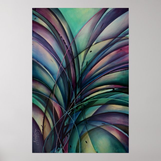 'Abstract Design' Poster (Front)