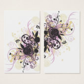 Abstract design Profile Card (Front & Back)