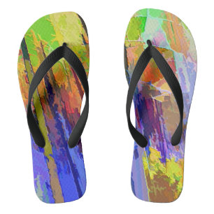 Abstract Design Sandals