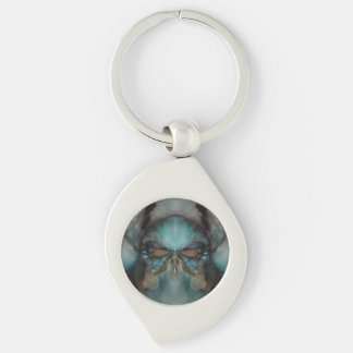 Abstract Design Scary Viking mask Keychain
