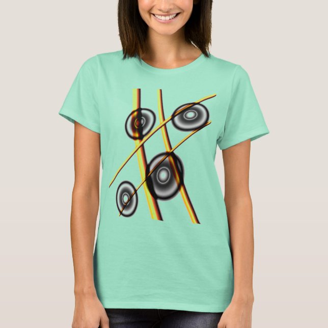 Abstract Design T-Shirt (Front)