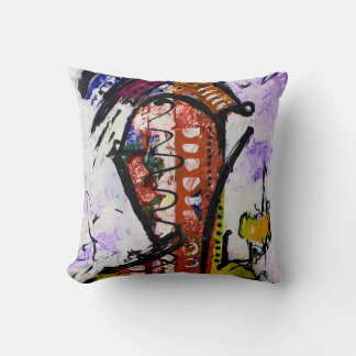 Abstract Design Throw Pillow
