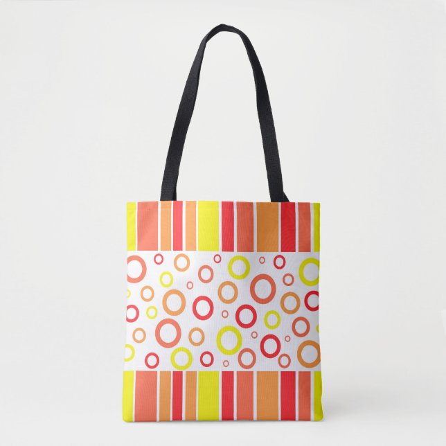 Abstract design tote bag (Front)