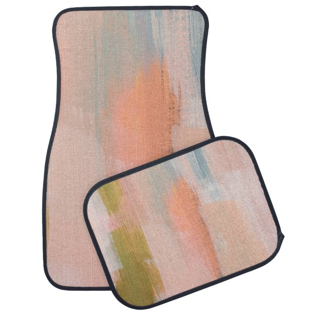 Abstract design Versatile artistic. Brush strokes  Car Floor Mat (Set)