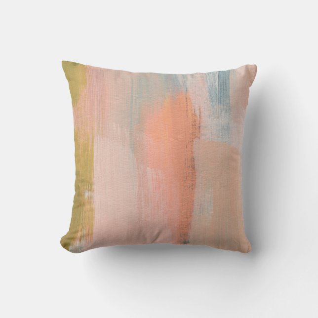 Abstract design Versatile artistic. Brush strokes  Throw Pillow (Front)