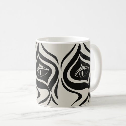Abstract design with an eye Mug