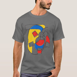 Abstract design with different shapes T-Shirt