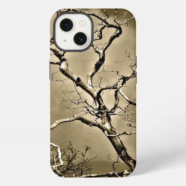 ABSTRACT DESIGN WITH TREE BRANCHES ILLUSION IPHONE CASE (Back)