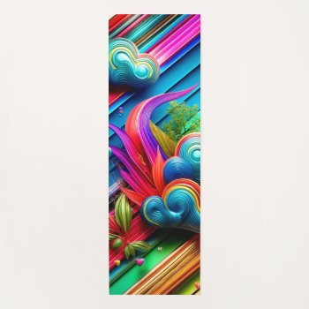 Abstract Design Yoga Mat by MarblesPictures at Zazzle