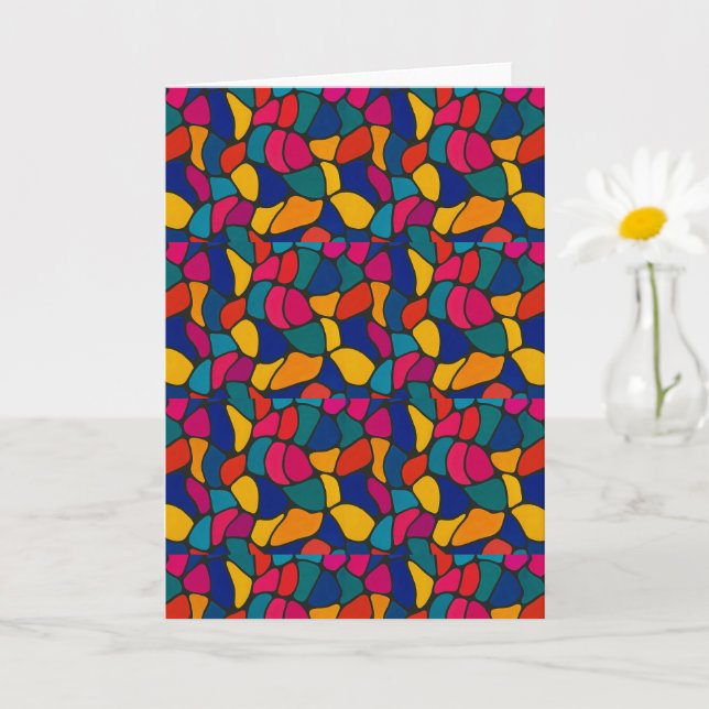 Abstract-Designed  Card (Small Plant)