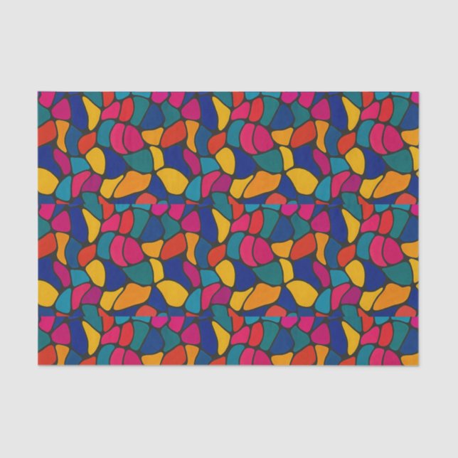 Abstract-Designed  Tissue Paper (Front)
