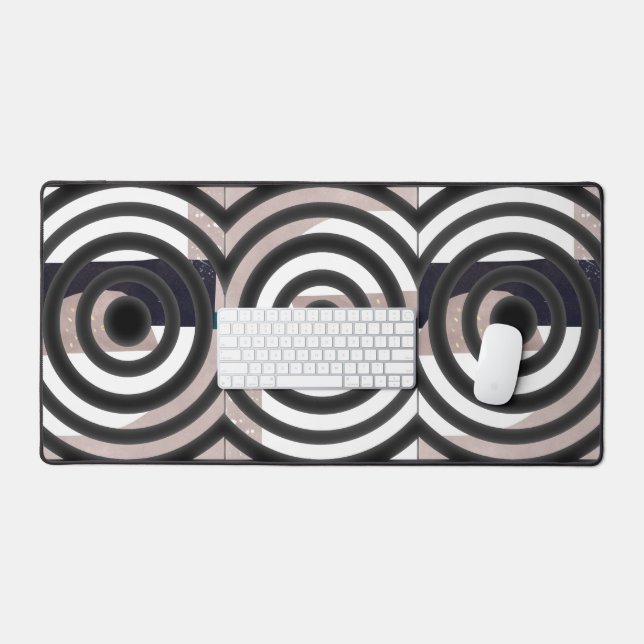Abstract Desktop Mat (Keyboard & Mouse)