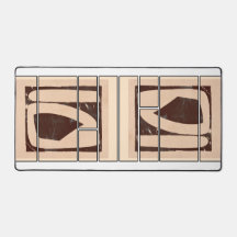 Abstract Desktop mats