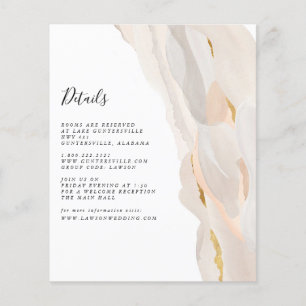 Abstract Details Card Budget Flyer