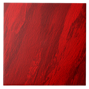 Abstract diagonal shades of red design ceramic tile