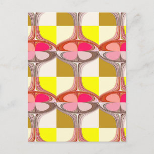 abstract digital artwork  postcard