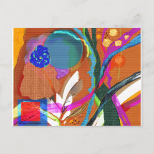 Abstract Digital Exploration Postcard 3