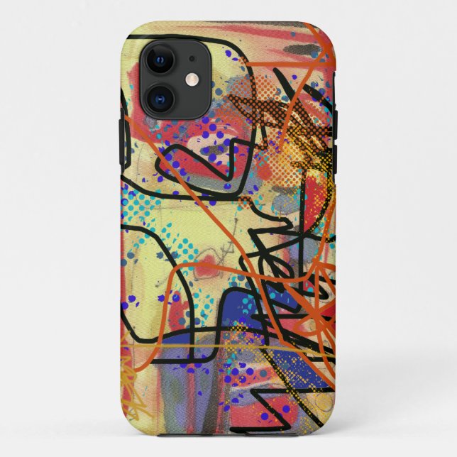 abstract  digital painting Case-Mate iPhone case (Back)