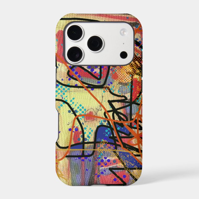 abstract  digital painting Case-Mate iPhone case (Back)