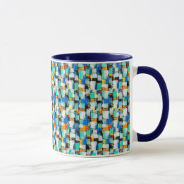 Abstract digital pattern 1210 - Coffee Mug
