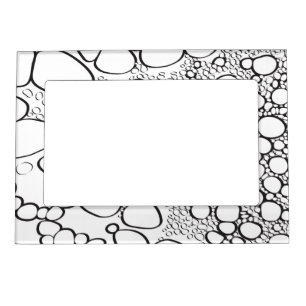 Abstract digital work 10 magnetic frame