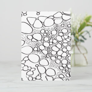 Abstract digital work 10 thank you card