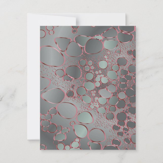 Abstract digital work 3 note card (Front)