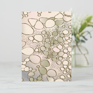 Abstract digital work 5 thank you card