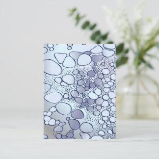 Abstract digital work 6 holiday postcard