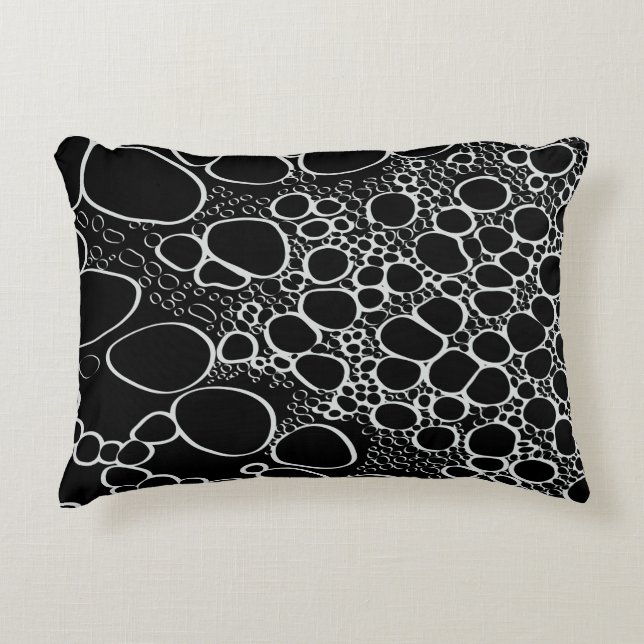 Abstract digital work 7 accent pillow (Front)