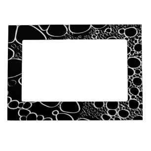 Abstract digital work 7 magnetic frame
