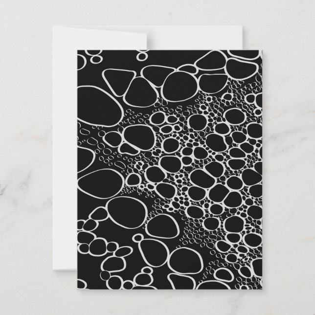 Abstract digital work 7 note card (Front)
