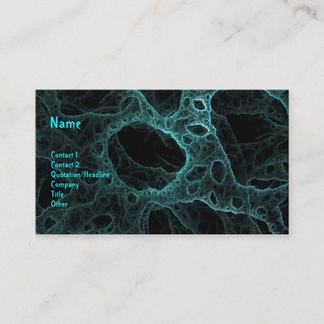 Abstract DNA Business Card (Front)