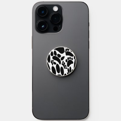 Abstract Dog Pawprint