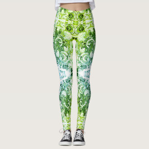 Abstract Doodle Art Leggings