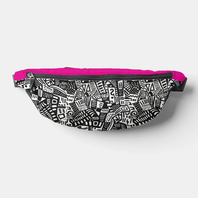 Abstract Doodles Fanny Pack (Lay Down)