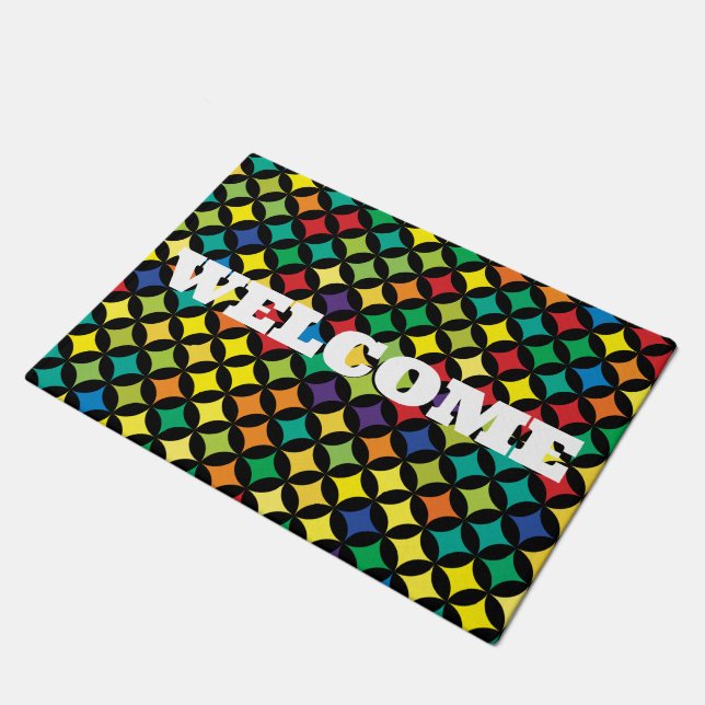 Abstract Doormat (Angled)