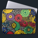 Abstract dot art 8 laptop sleeve<br><div class="desc">-</div>