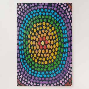 Abstract Dots Jigsaw Puzzle