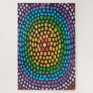 Abstract Dots Jigsaw Puzzle