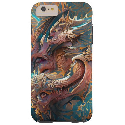 Abstract dragon eyes phone case