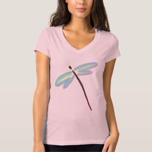 Abstract Dragonfly Art to Wear T_Shirt