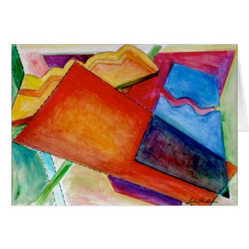 Abstract Drawing Card by Julier at Zazzle