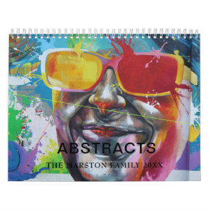 Abstract Dreams 12-month Calendar