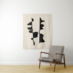 Abstract Dual Face Wall Hanging Tapestry