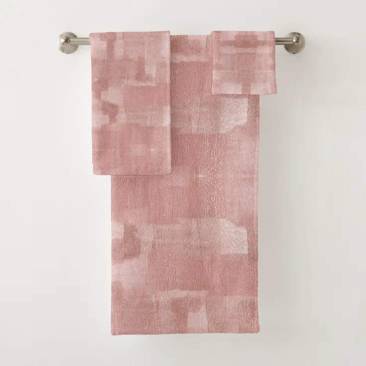 dusty rose bath towels