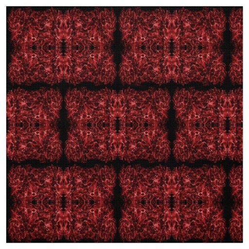 Abstract dynamic red pattern, fabric