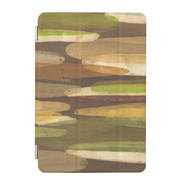 Abstract Earth Tone Landscape iPad Mini Cover (Front)