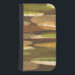 Abstract Earth Tone Landscape Galaxy S4 Wallet Case<br><div class="desc">This abstract landscape was created by Megan Meagher. The earth tones of the piece give it a rustic feeling. Purchase yours today!</div>
